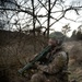 A Dutch Soldier Surveys The Landscape For Enemy Tanks during Allied Spirit 24
