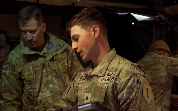 U.S. Army Surgeon General visits Project Convergence Capstone 4