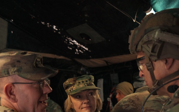 U.S. Army Surgeon General visits Project Convergence Capstone 4