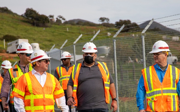 Corps SPD commander tours SPL projects: Brown Field Border Patrol Station