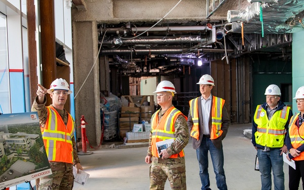 Corps SPD commander tours SPL projects: Veterans Affairs Spinal Cord Injury Community Living Center