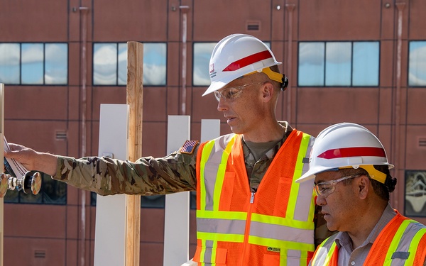 Corps SPD commander tours SPL projects: Veterans Affairs Spinal Cord Injury Community Living Center