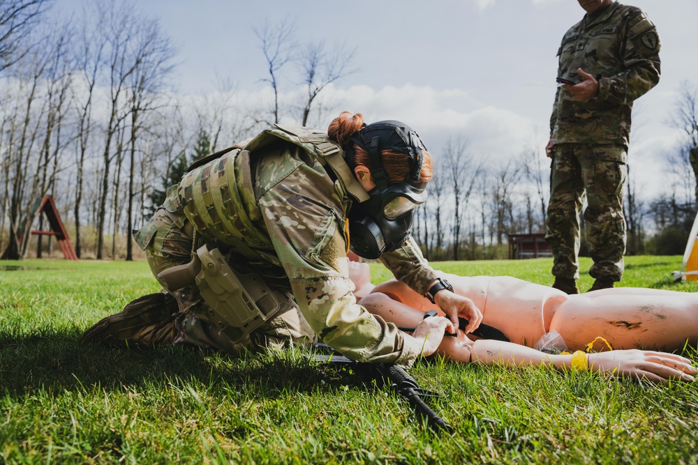 Indiana Guardsmen Compete in Best Warrior Competition 2024