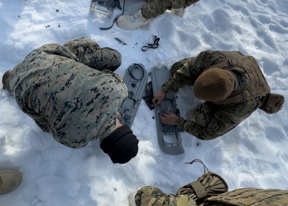 Artillery relocation Training Program 23.4 - Joint Cold Weather Equipment Familiarization