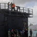 ESL and RAN Sailors Perform Maintenance on USS Asheville's Periscope
