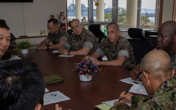 31st MEU, 2nd ARDR senior enlisted leaders engagement
