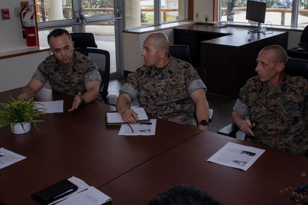 31st MEU, 2nd ARDR senior enlisted leaders engagement
