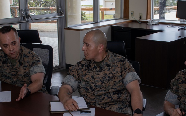 31st MEU, 2nd ARDR senior enlisted leaders engagement