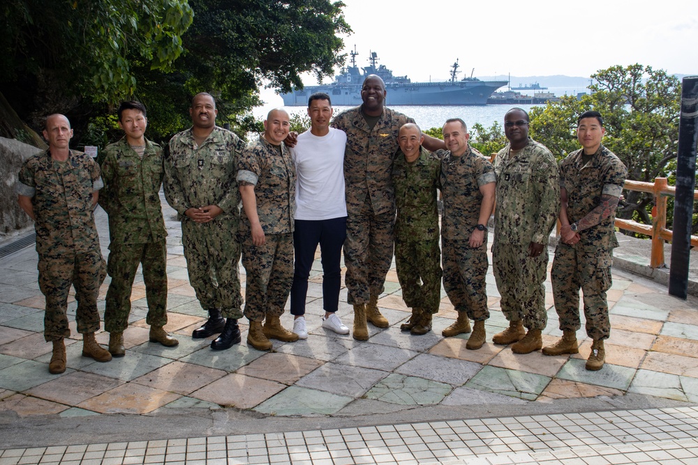 31st MEU, 2nd ARDR senior enlisted leaders engagement