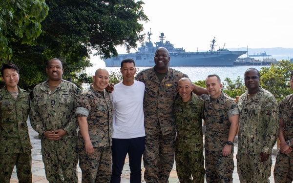 31st MEU, 2nd ARDR senior enlisted leaders engagement