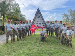 8th TSC Engineer leads Civic Action Team - Palau