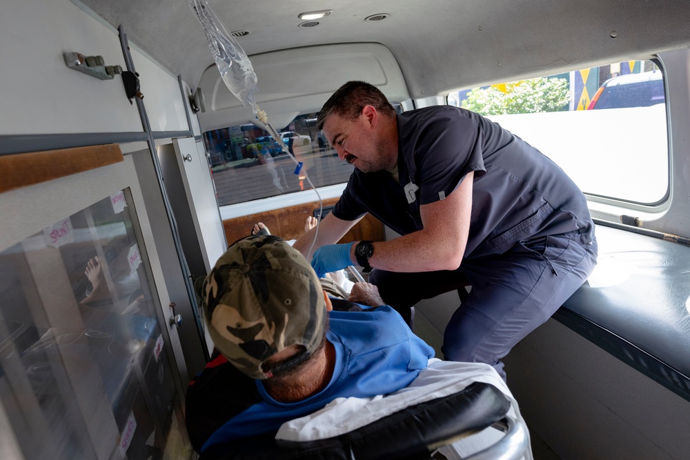 On-call with USAF emergency room responders during LAMAT-24