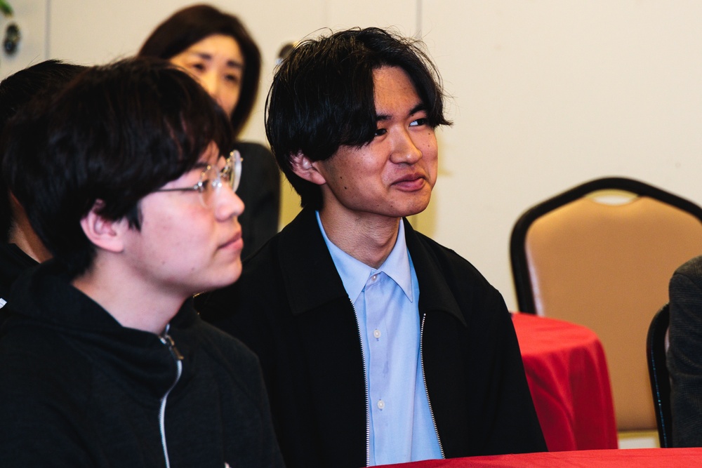 University of Tokyo students visit Camp Schwab