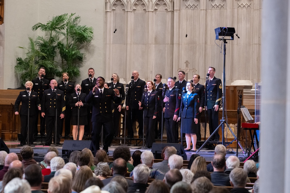 Navy Band Sea Chanters performs in Oklahoma City