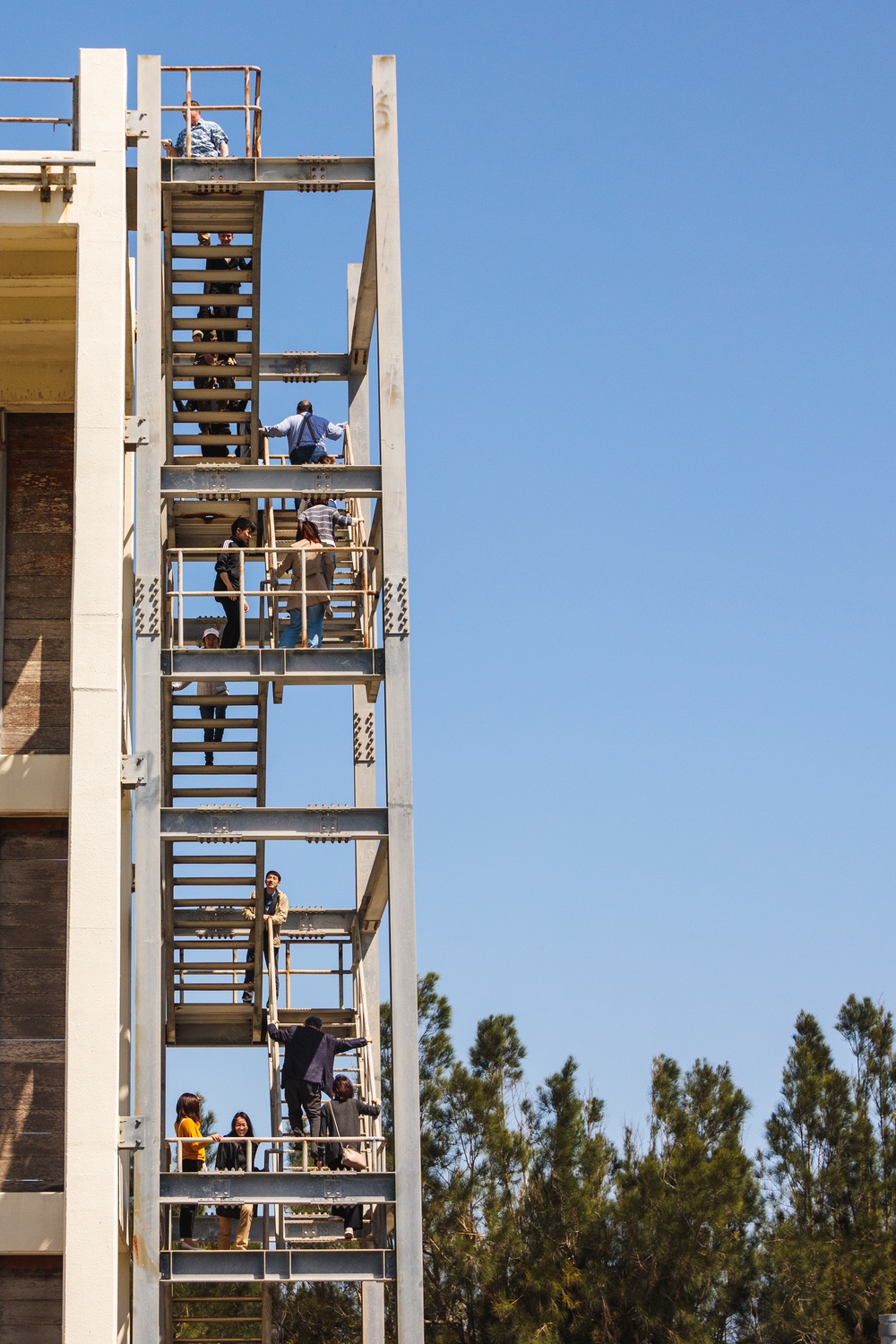 University of Tokyo students visit Camp Schwab