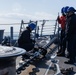 USS Higgins leaves Jeju