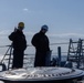 USS Higgins leaves Jeju