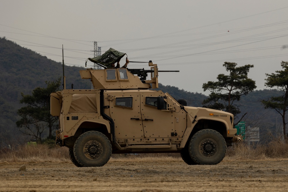 Warrior Shield 24 | III MEF Marines conduct a tactical convoy training