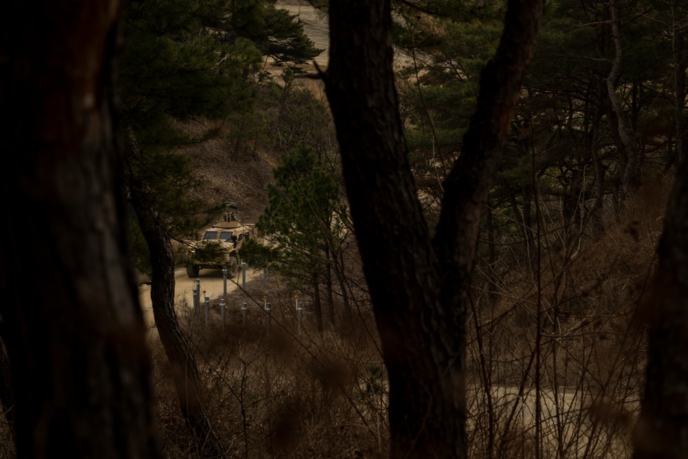 Warrior Shield 24 | III MEF Marines conduct a tactical convoy training