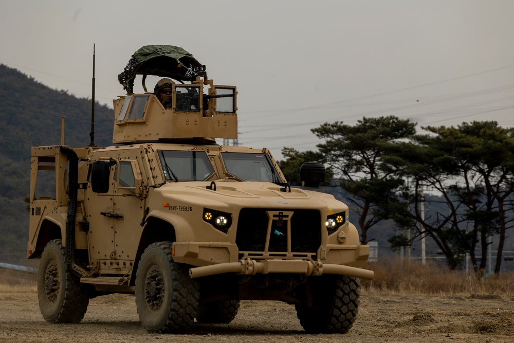 Warrior Shield 24 | III MEF Marines conduct a tactical convoy training