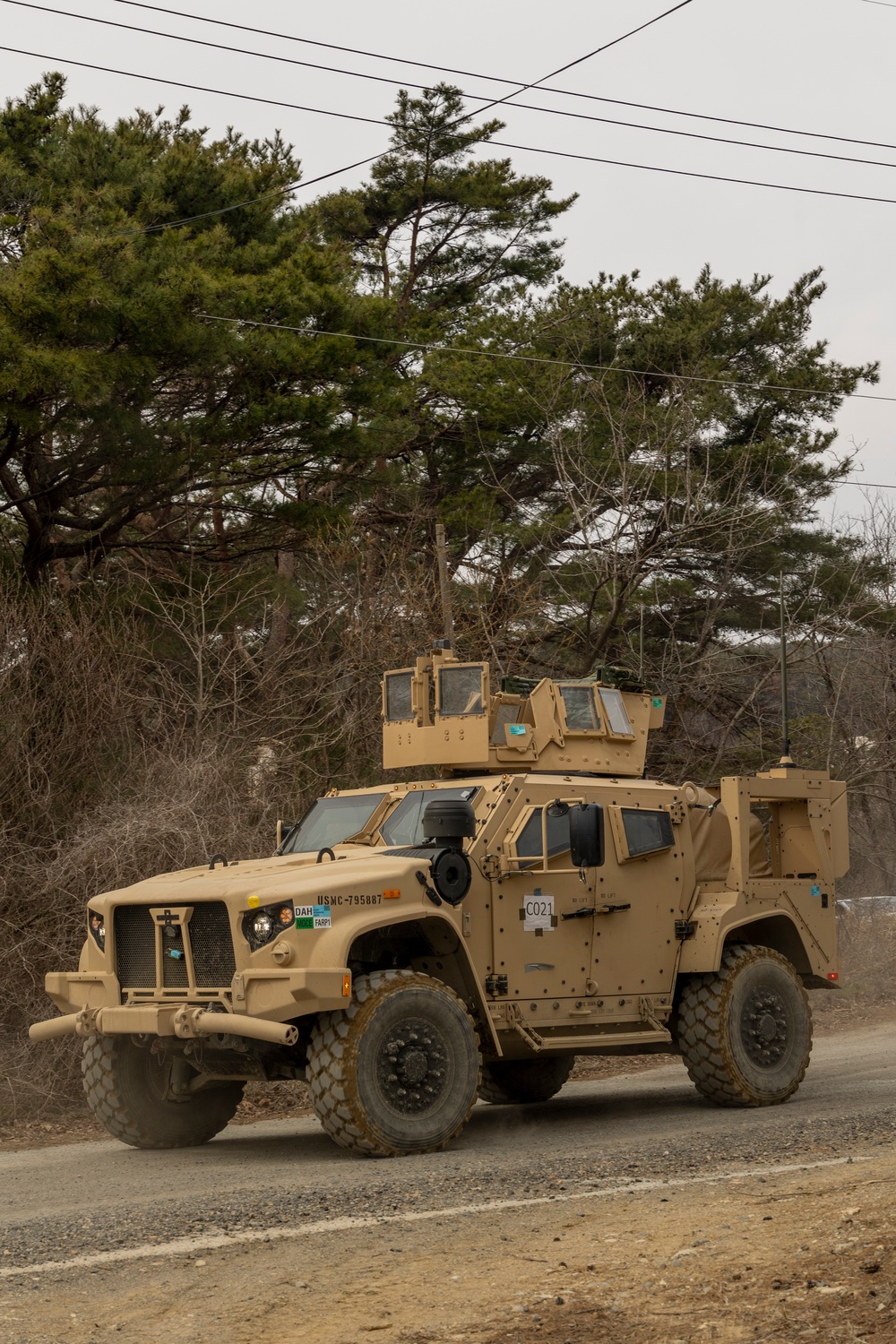 Warrior Shield 24 | III MEF Marines conduct a tactical convoy training