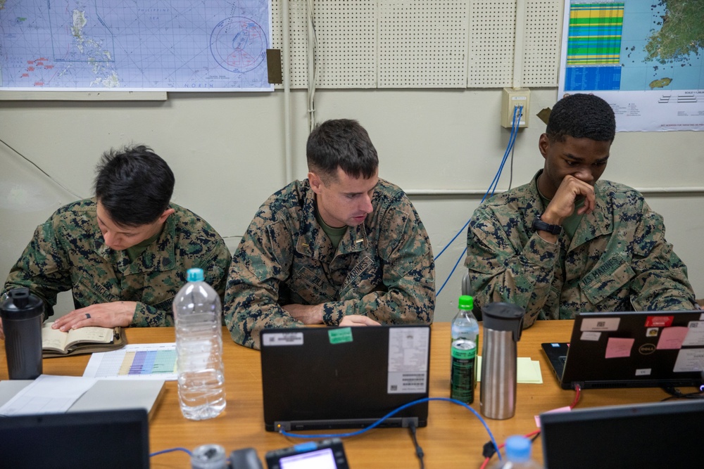 MAG-12 Marines are the command and control during Warrior Shield 2024