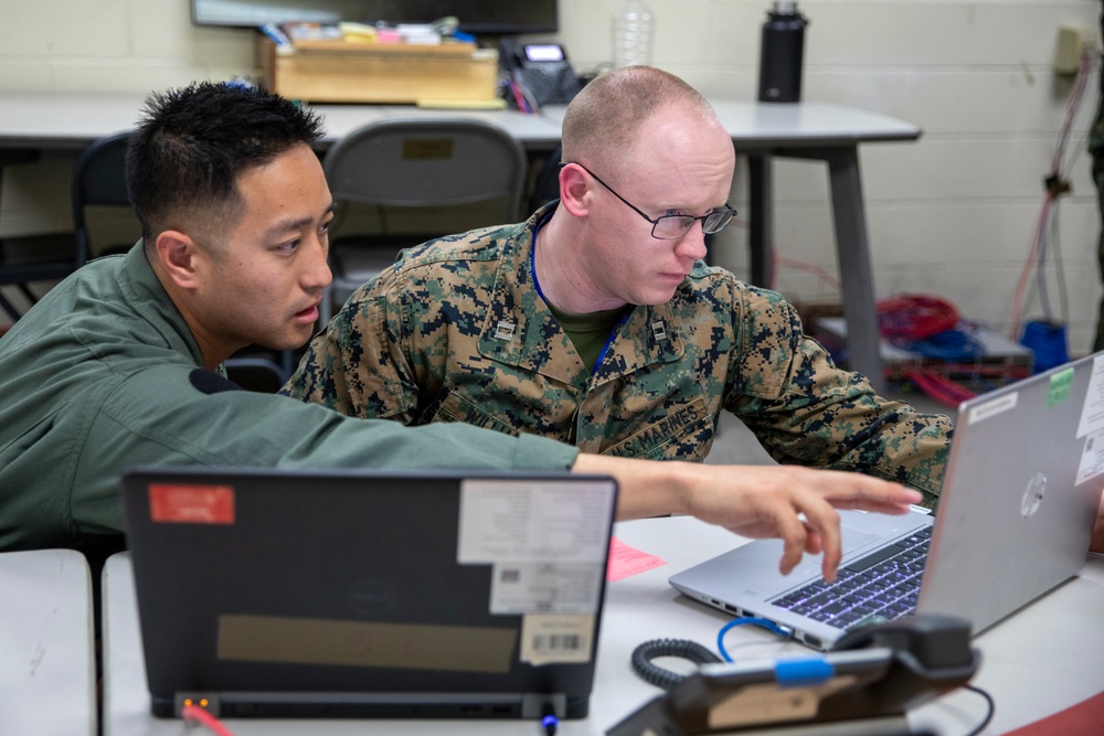 MAG-12 Marines are the command and control during Warrior Shield 2024