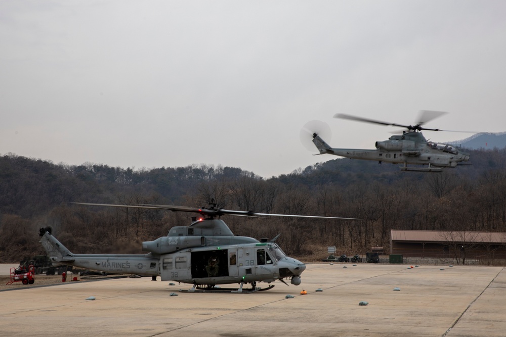 1st MAW Marines conduct fortified FARP