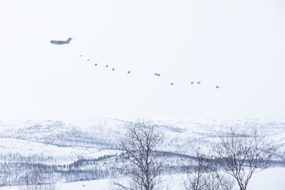 Arctic Angels Conduct Over The Pole Airborne Operation