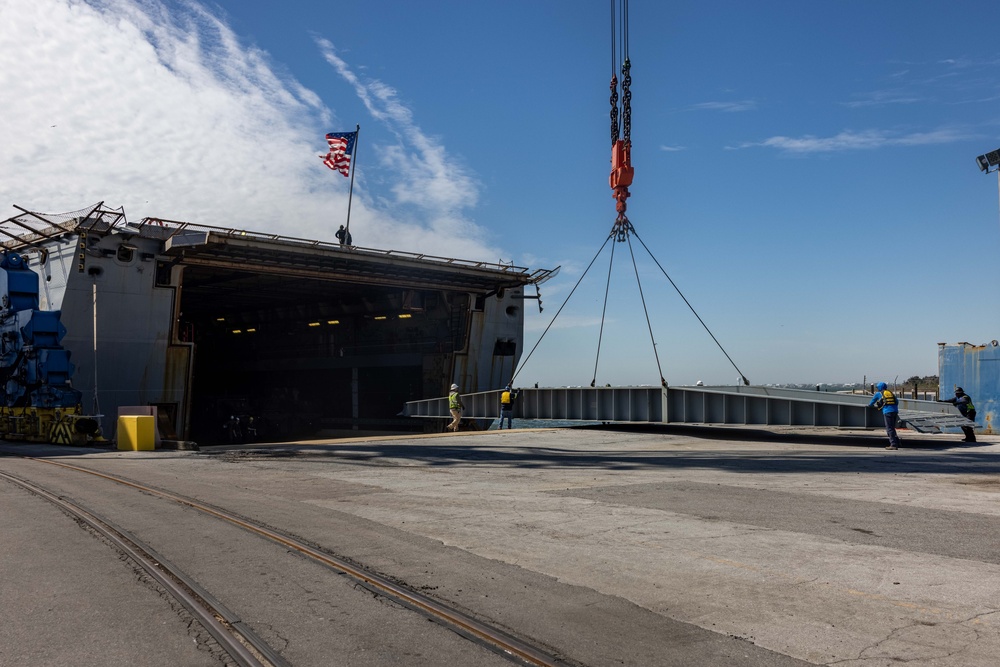 26th MEU(SOC) Marines and Sailors embarked on the USS Mesa Verde (LPD 19) arrive in Morehead City after eight-month Deployment as the Tri-GCC Immediate Crisis Response Force