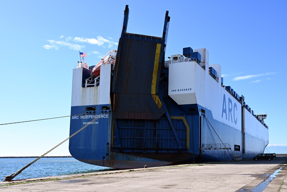 3rd Armored Brigade Combat Team, 4th Infantry Division Deployment – Port of Alexandroupolis