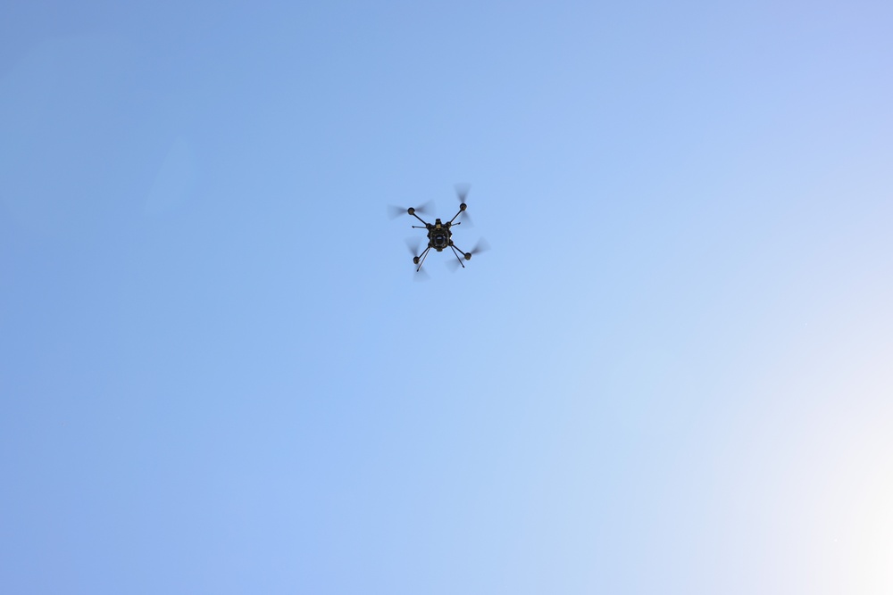Small Unmanned Aerial Systems School flies R80D Skyraider during tactical flight exercise
