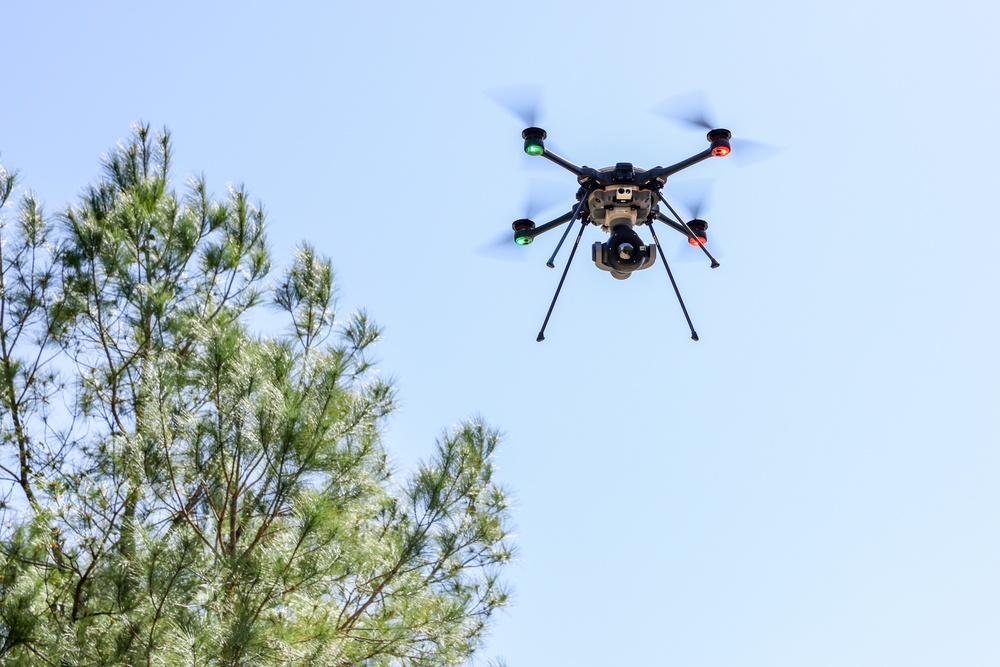 Small Unmanned Aerial Systems School flies R80D Skyraider during tactical flight exercise