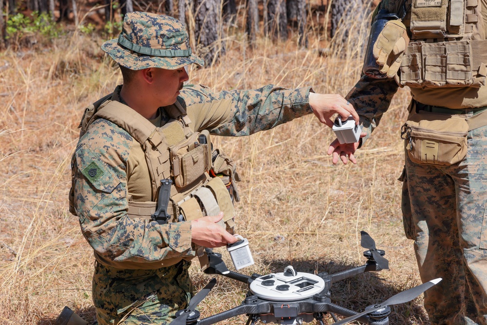 Small Unmanned Aerial Systems School flies R80D Skyraider during tactical flight exercise