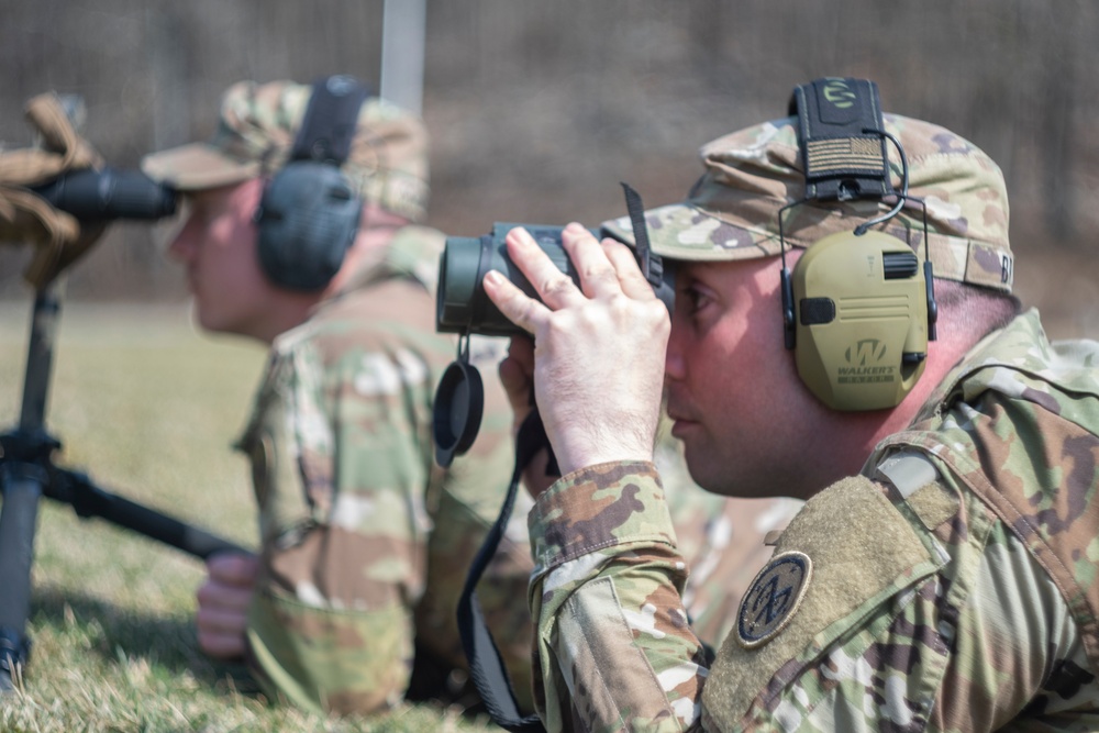 1st Battalion, 69th Infantry Regiment, and 1st Battalion, 182nd Infantry Regiment, hold annual Logan-Duffy Marksmanship Competition at Camp Smith Training Site, Mar. 13.