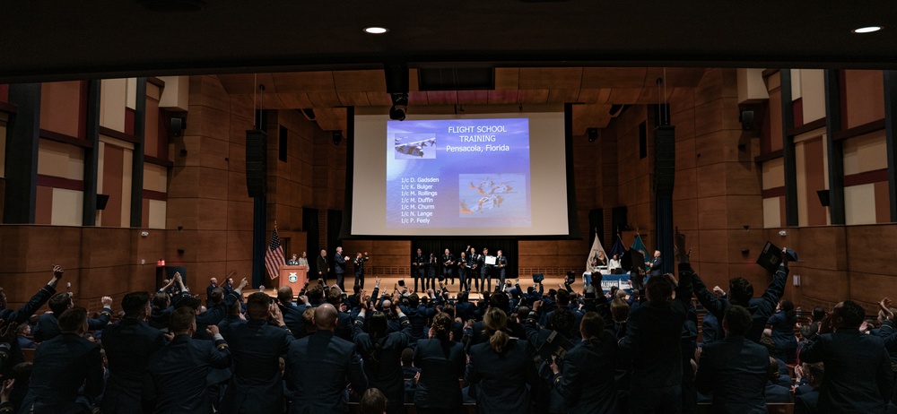 U.S. Coast Guard Academy Class of 2024 Billet Night