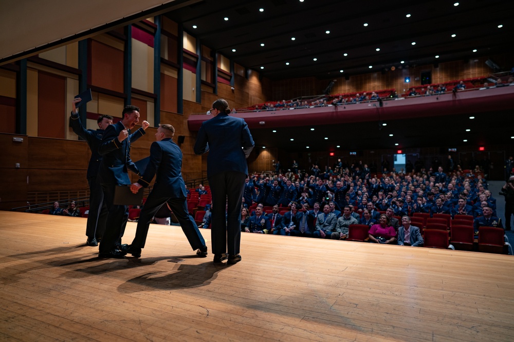 U.S. Coast Guard Academy Class of 2024 Billet Night