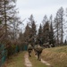 Soldiers conduct land navigation during the SETAF-AF Best Squad Competition