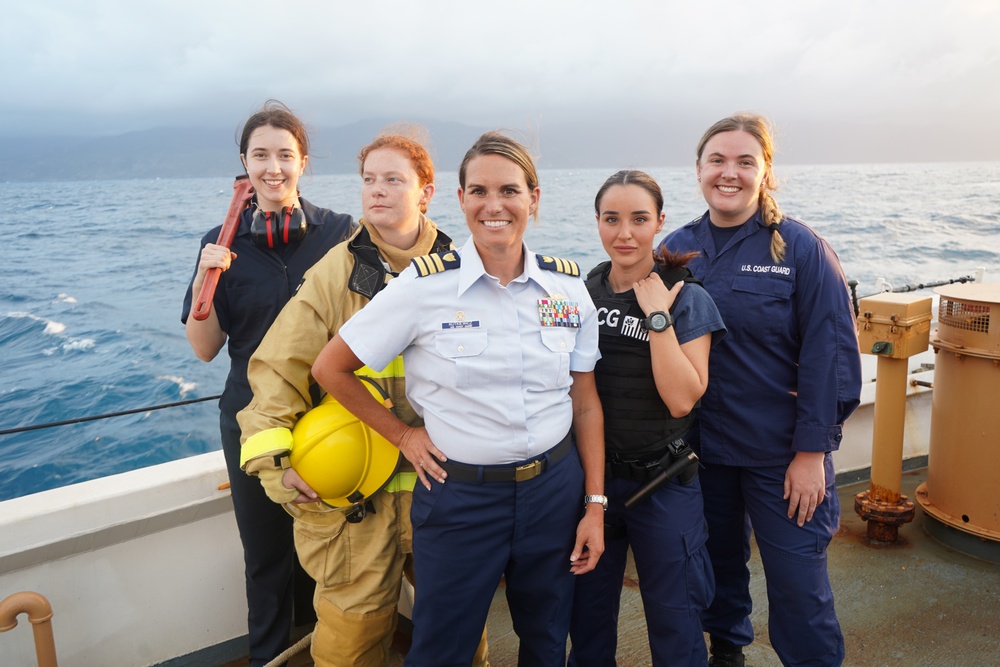 Women of the U.S. Coast Guard Cutter Venturous (WMEC 625)