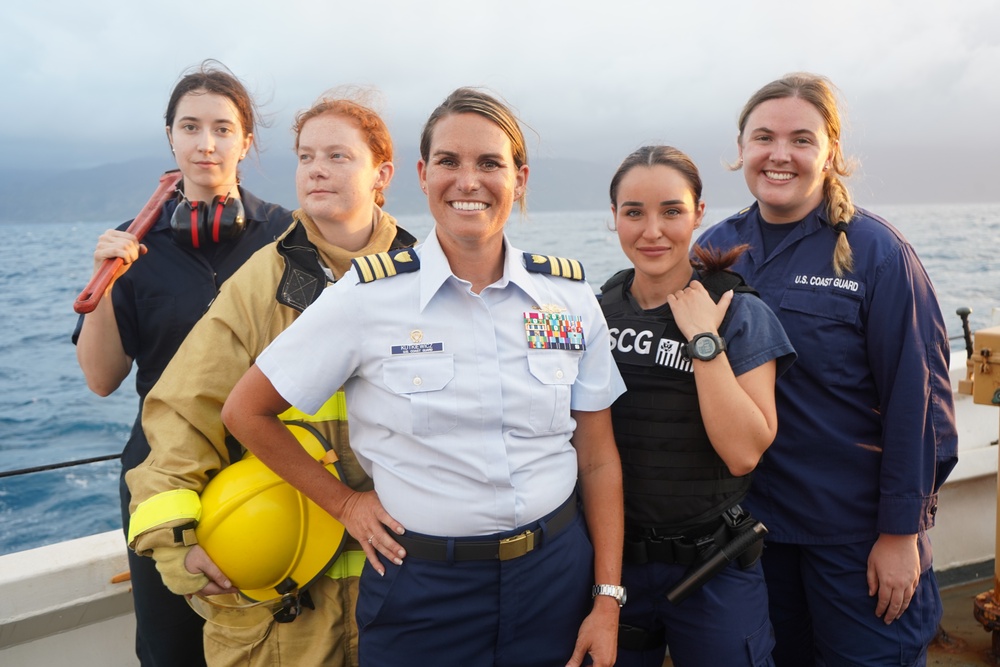 Women of the U.S. Coast Guard Cutter Venturous (WMEC 625)