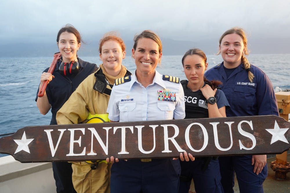 Women of the U.S. Coast Guard Cutter Venturous (WMEC 625)