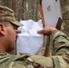 Soldiers conduct land navigation during the SETAF-AF Best Squad Competition