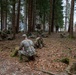Soldiers conduct land navigation during the SETAF-AF Best Squad Competition
