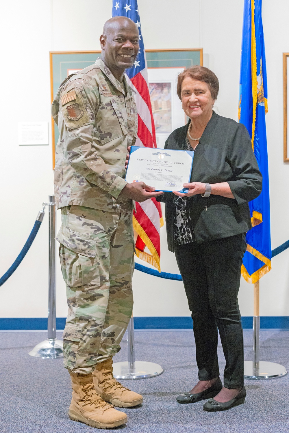 ‘Bleed Red, White and Blue’: Employee dedicates nearly 60 years to Robins AFB