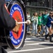 Quantico Marine Corps Band performs at the South Boston St. Patrick's Day Parade 2024