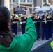 Quantico Marine Corps Band performs at the South Boston St. Patrick's Day Parade 2024