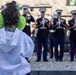 Quantico Marine Corps Band performs at the South Boston St. Patrick's Day Parade 2024