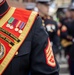 Quantico Marine Corps Band performs at the South Boston St. Patrick's Day Parade 2024