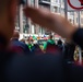 Quantico Marine Corps Band performs at the South Boston St. Patrick's Day Parade 2024