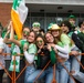 Quantico Marine Corps Band performs at the South Boston St. Patrick's Day Parade 2024